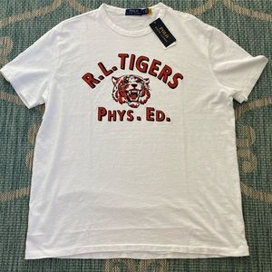 Nwts Ralph Lauren Polo - RL Tigers Physical Education Print in mens size Large